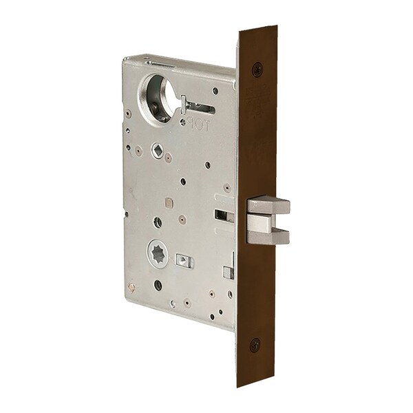 Passage or Closet Mortise Lockbody Only, Oil Rubbed Bronze